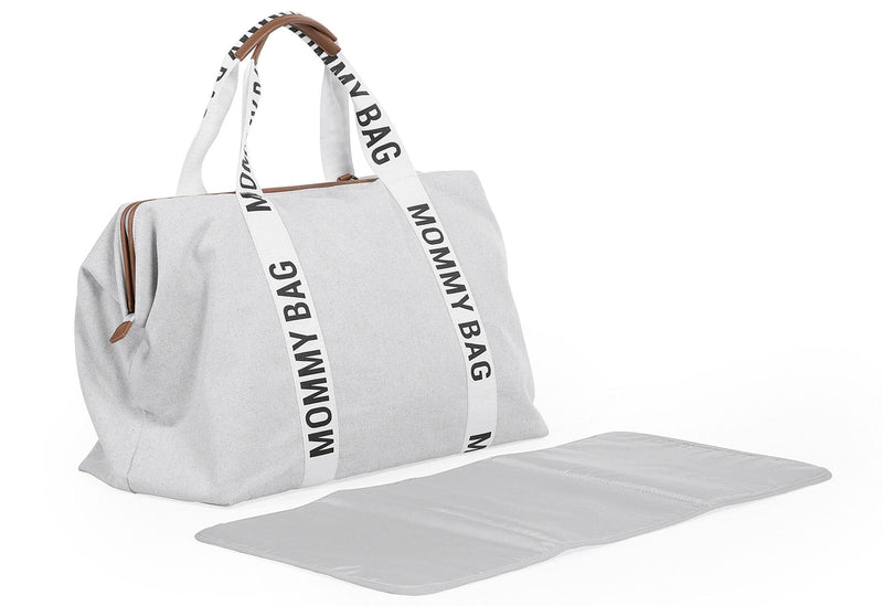 CHILDHOME Mommy Bag Signatur Canvas offwhite