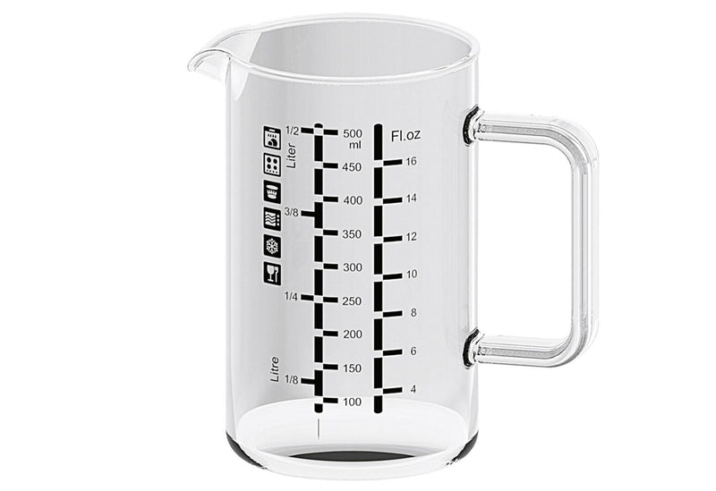 SIMAX Messbecher mit Henkel 0,5 l