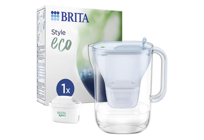 BRITA Wasserfilter Style eco gletscherblau