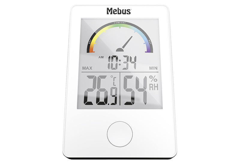 MEBUS Thermometer und Hygrometer Innen 5,9x8,8x2,3