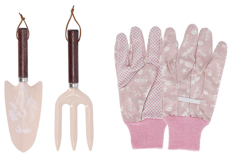 ESSCHERT DESIGN Gartengeräte und Handschuhe im Set sortiert