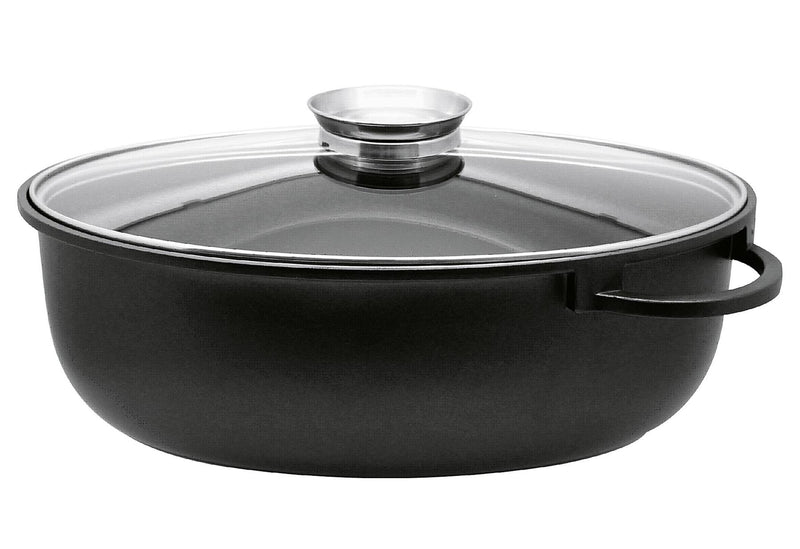 ELO Alucast Bräter oval Elodur Select schwarz matt