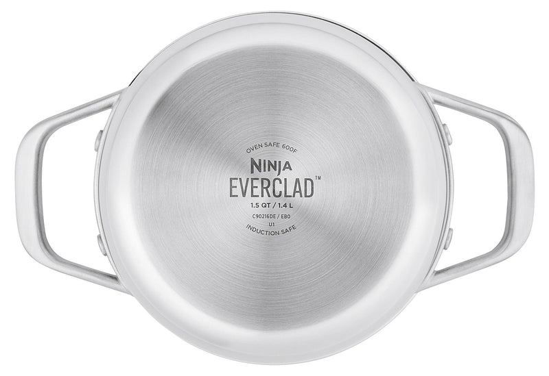 NINJA Bratentopf Ø16cm EverClad Edelstahl