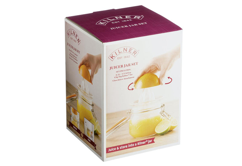 Orangenpresse aus Glas mit Glas, 500 ml