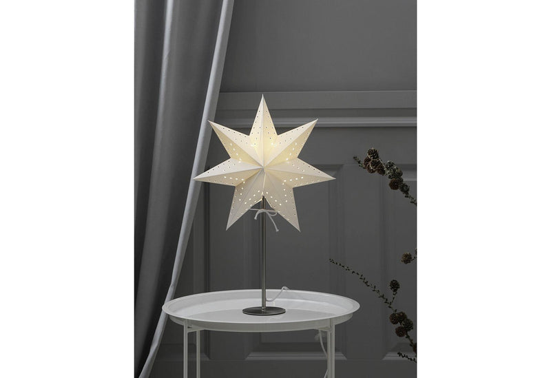 STAR TRADING Papierstern Bobo ca.34cm weiß