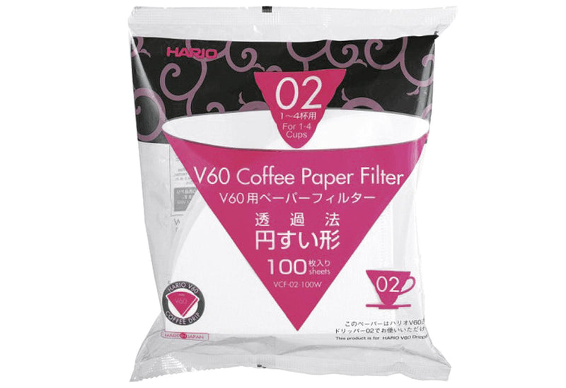 HARIO Papierkaffeefilter Gr.02 V60 100Stück