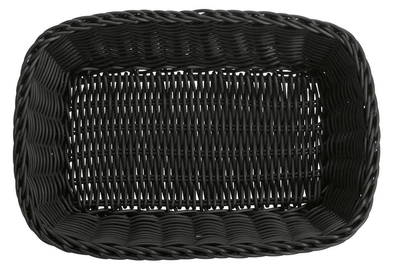 SALEEN Korb rechteckig 31x21x9cm schwarz