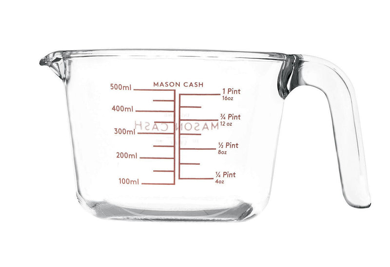 Messbehälter aus Glas, 0,5L