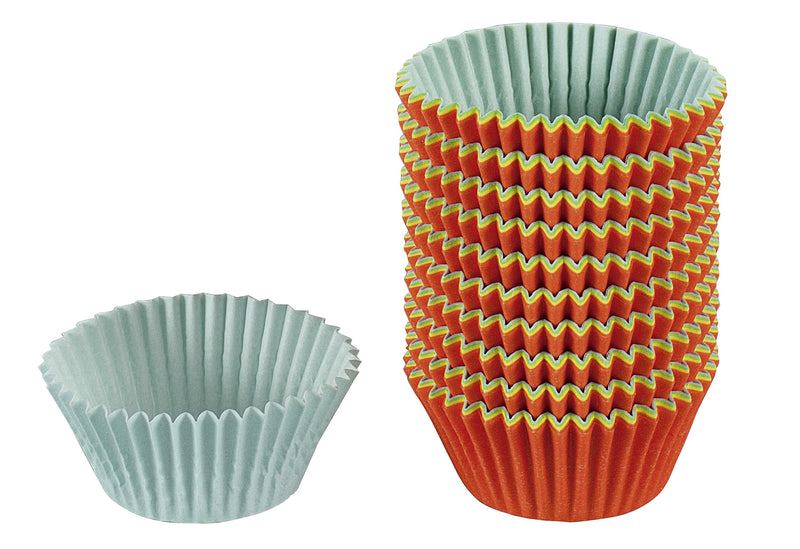 KAISER Papierbackförmchen Mini-Muffin Ø4,5cm farbig sortiert 150er Pack