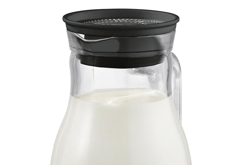 APS Glas Karaffe mit Deckel und Sieb Old Fashioned 1,8l