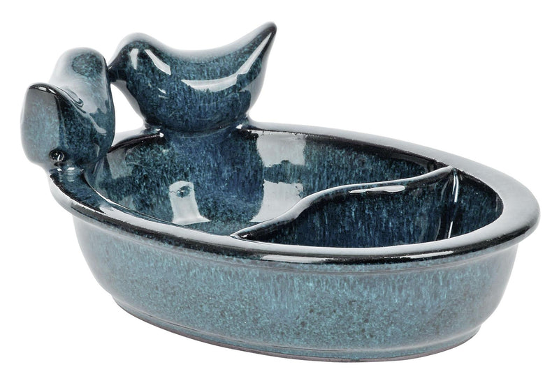 ESSCHERT DESIGN Futter-/Trinkschale Keramik sortiert 21x15,5x8,6cm