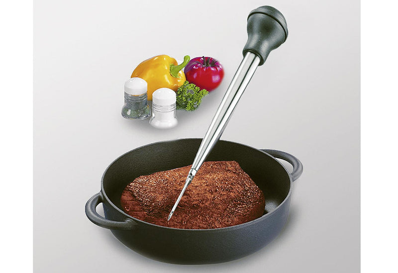 WESTMARK Bratensaftspritze Edelstahl 28cm 3teilig