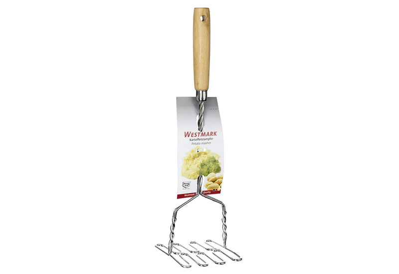 WESTMARK Kartoffelstampfer Edelstahl/Holz 34cm