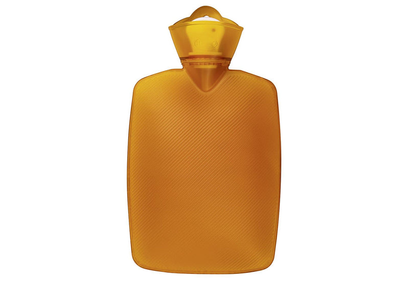 HUGO FROSCH Wärmflasche Klassik Plant 1,8l orange