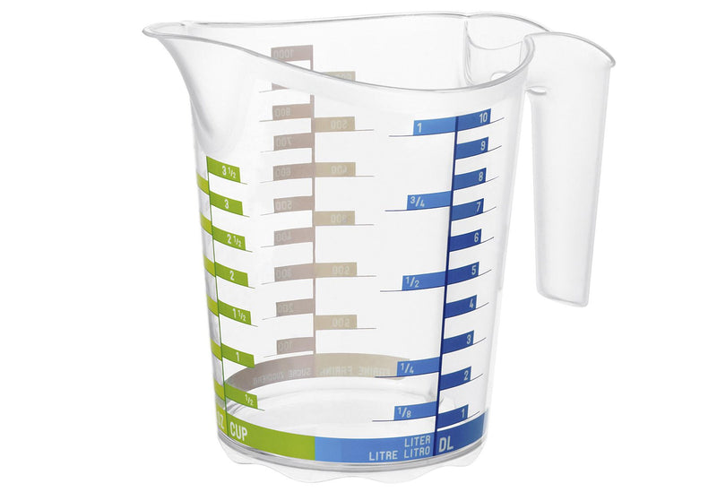 ROTHO Messbecher Domino 1l Kunststoff