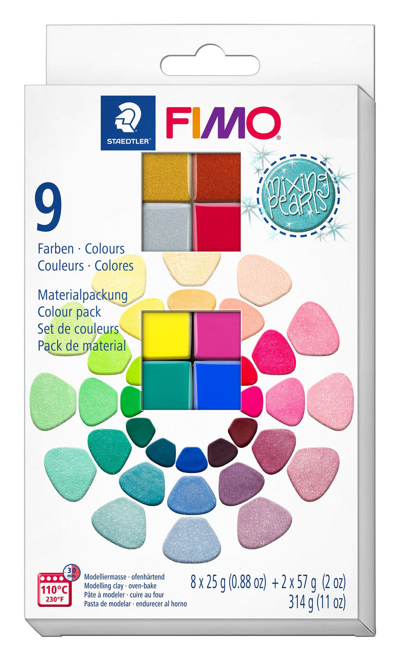 STAEDTLER Modelliermasse Fimo effect pearls Mixing Mica 10St