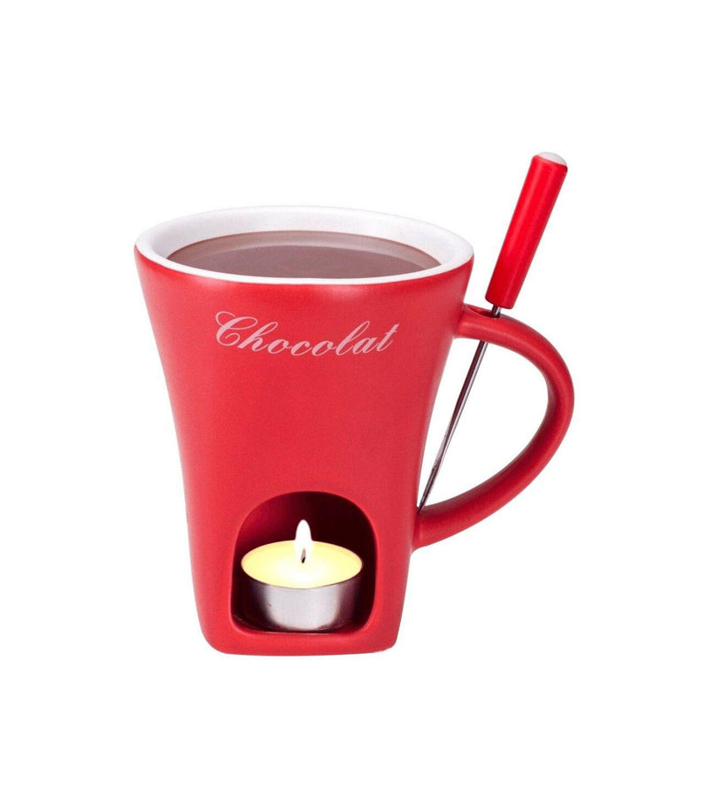 NOUVEL Schokoladenfondue Set Chocolat 3teilig