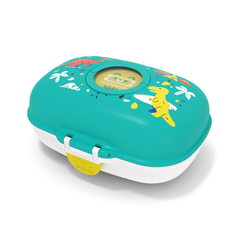 MONBENTO Brotdose Gram Graphic Dino 600ml türkis