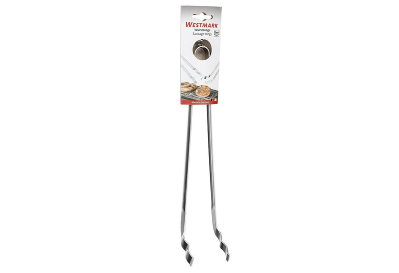 WESTMARK Wurst-/Grillzange gebogen Edelstahl 32cm