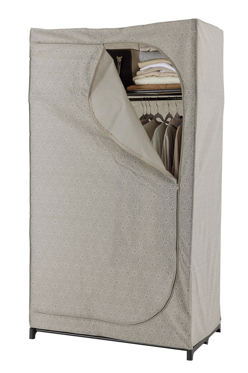 WENKO Kleiderschrank Balance 90x160x50cm taupe
