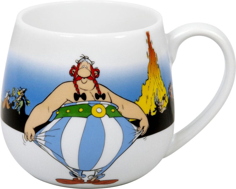 KÖNITZ Kuschelbecher Asterix - Ich bin nicht dick!
