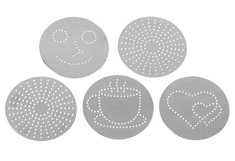 WESTMARK Dekorier-/Kakaostreuer 4 Motive 10cm Ø7cm