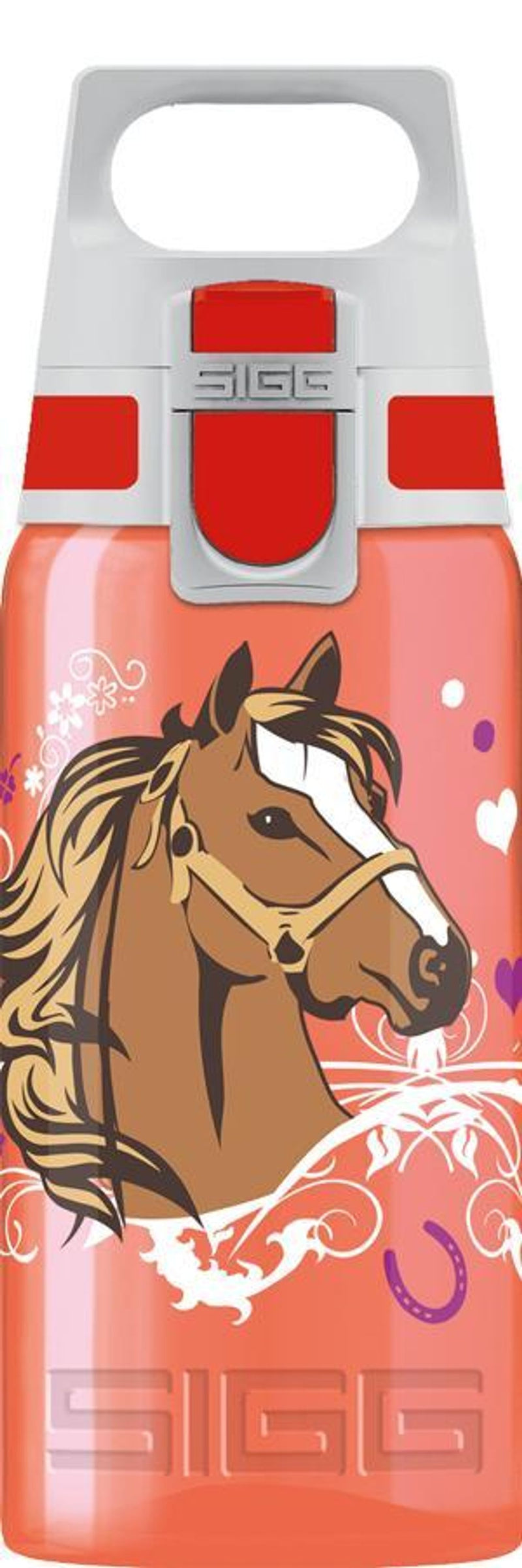 SIGG Trinkflasche Viva One Horses 0,5 l rot