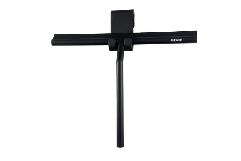 WENKO Duschkabinenabzieher Mola XXL 32x30x4,5cm schwarz