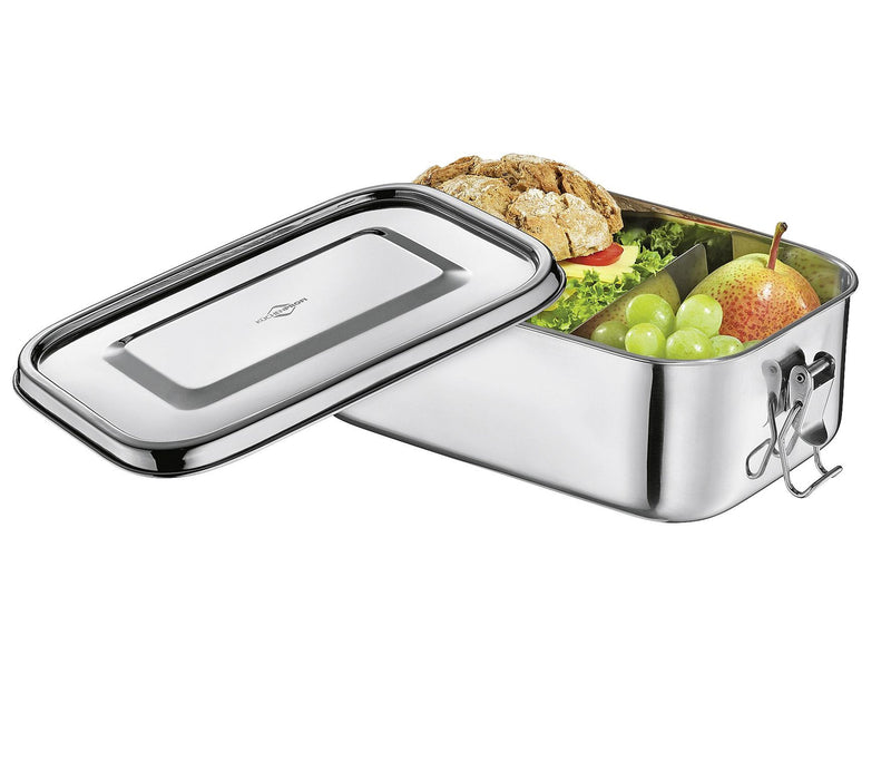 KÜCHENPROFI Lunchbox CLASSIC Edelstahl groß 22,5x15x 7,5cm