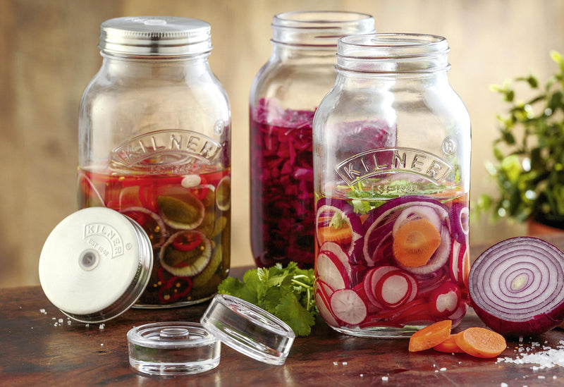 Fermentier-Set, 2 Gläser á 1 Liter