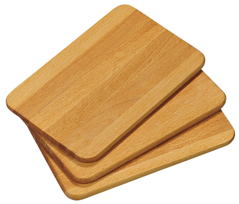 KESPER Frühstücksbrettchen Buche FSC 3er Pack