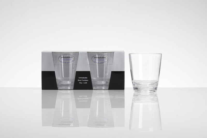 FLAMEFIELD Trinkglas Kunststoff 300ml 2er Set