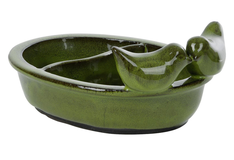 ESSCHERT DESIGN Futter-/Trinkschale Keramik sortiert 21x15,5x8,6cm