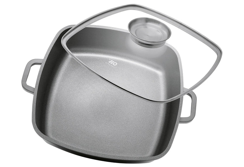 ELO Servierpfanne Alucast Elo Dur Select 28x28cm mit Deckel