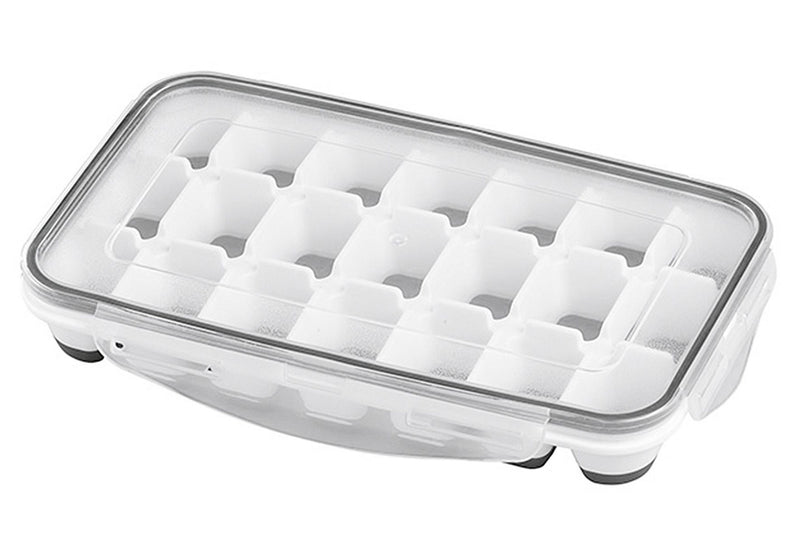 APS Eiswürfelform inkl. Deckel weiß/grau 2er Set