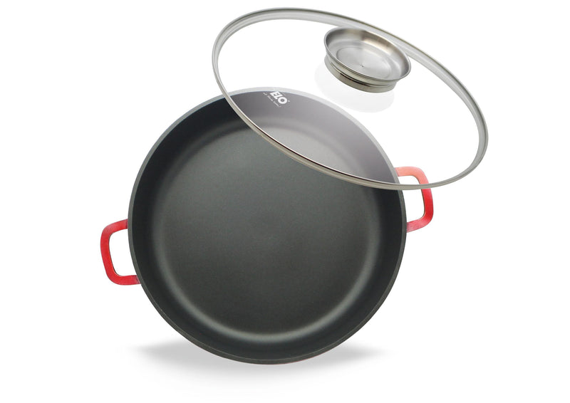 ELO Servierpfanne Ø28cm Rubino Aluguss rot