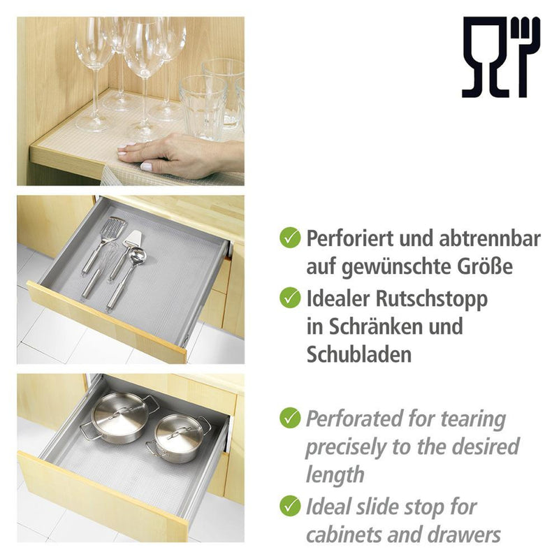 WENKO Anti-Rutsch-Matte perforiert 50x150cm
