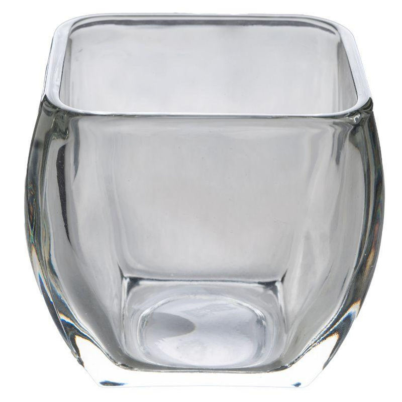 SANDRA RICH Glas Votive eckig groß 12,0x12,0x10,9cm