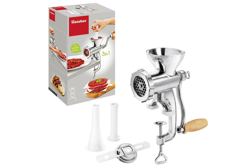 METALTEX Jack Fleischwolf-Set Größe 5 Alu