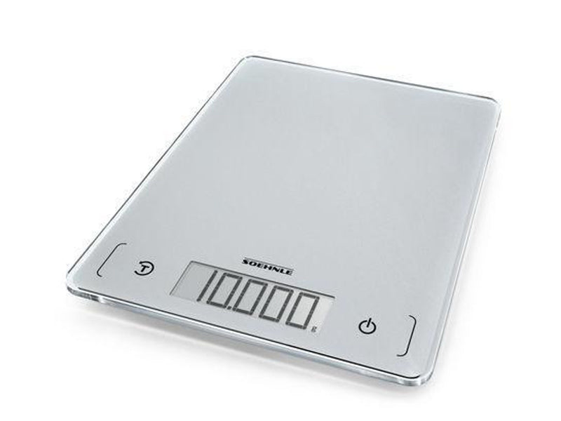 SOEHNLE Küchenwaage Page Comfort 300 Slim digital 10kg Tragkraft silber