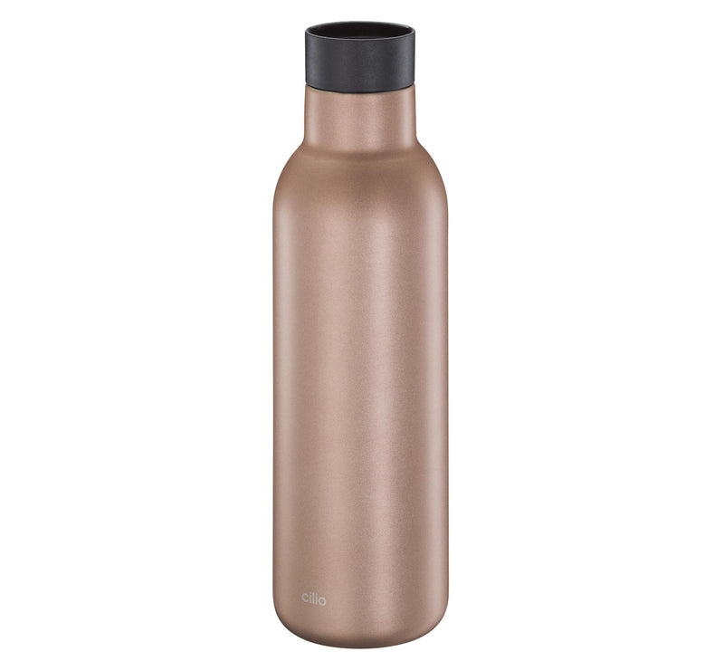 CILIO Isoliertrinkflasche Deluxe 450ml roségold matt