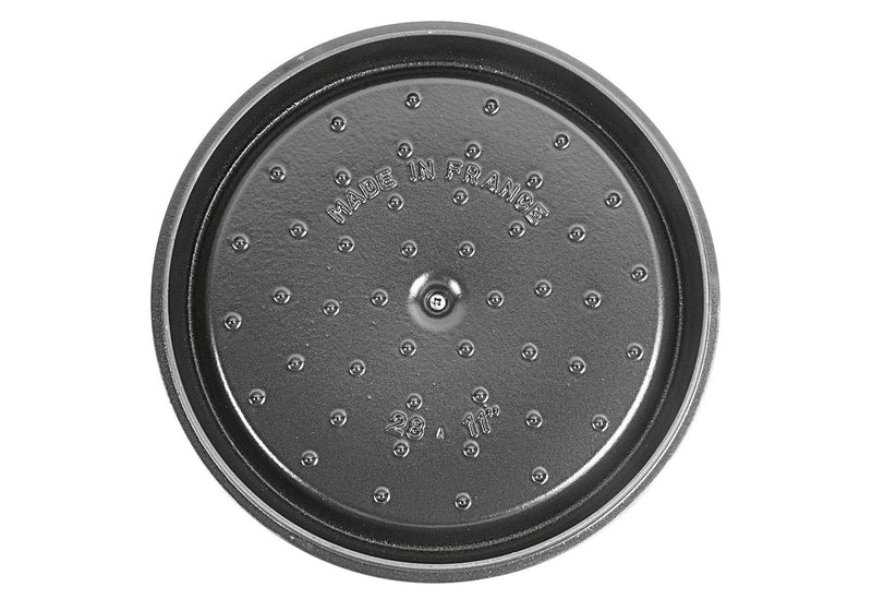 STAUB Cocotte Bräter new Classic Gusseisen 6,7 l Ø28cm schwarz