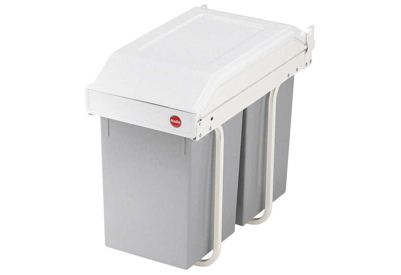 HAILO Einbaueimer Multi-Box duo L 2x14l weiß