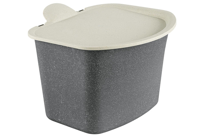 KOZIOL Bio-Abfall-Behälter Bibo grey