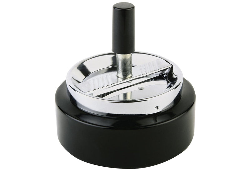 APS Drehascher Klassiker 11cm Ø10,5cm schwarz/verchromt