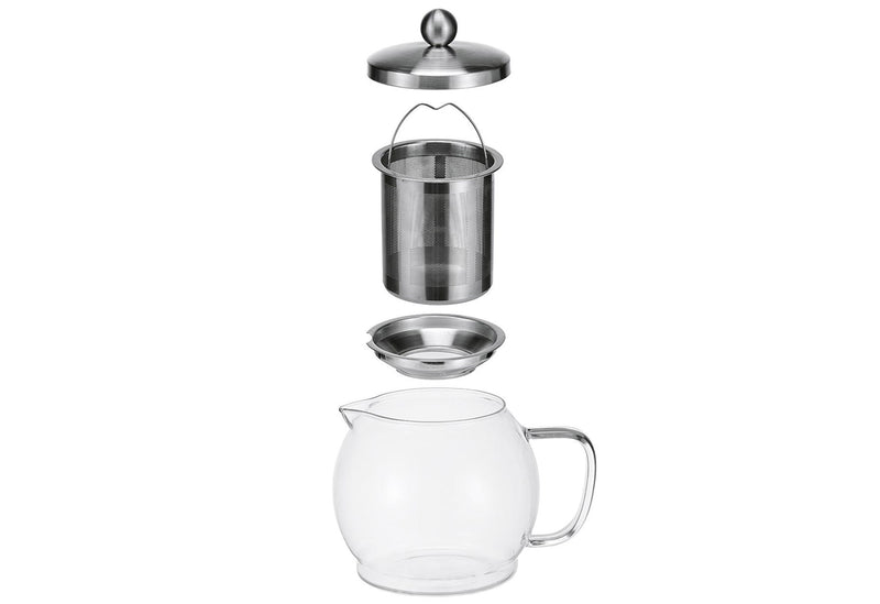 HI Teekanne 1,2l mit Edelstahlfilter