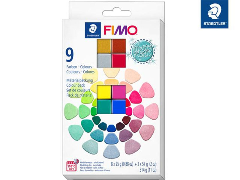 STAEDTLER Modelliermasse Fimo effect pearls Mixing Mica 10St