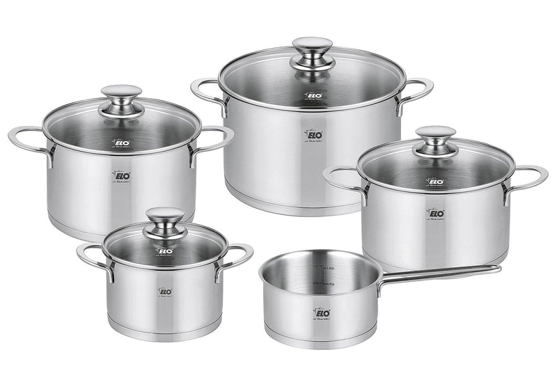 ELO Topfset Galant 5teilig Edelstahl