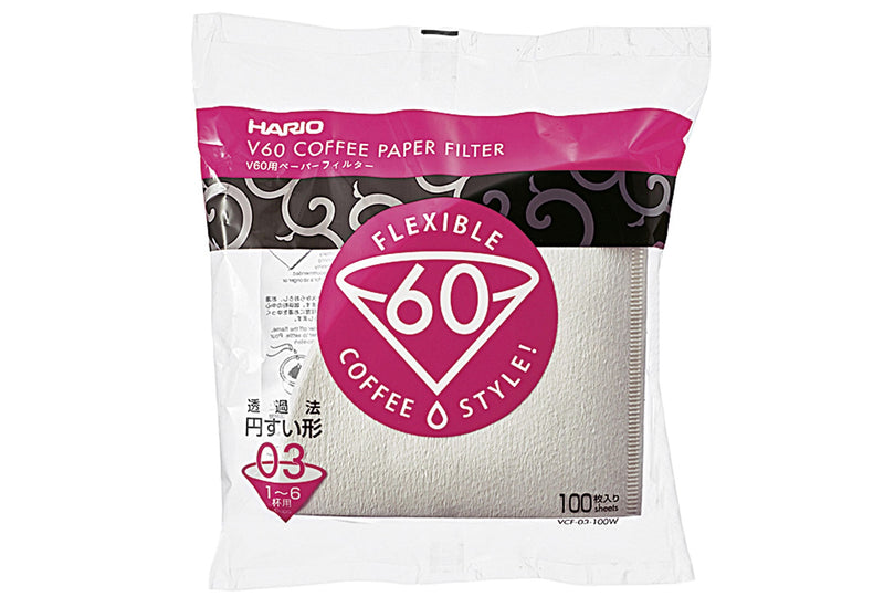 HARIO Papierkaffeefilter Gr.03 (100Stk.)