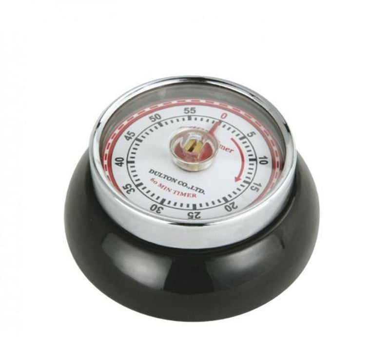 ZASSENHAUS Kurzzeitmesser Retro-Look 3cm Ø7cm schwarz